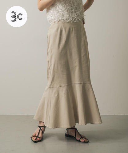 『/部分門店限定尺碼』彈力高腰美人魚裙