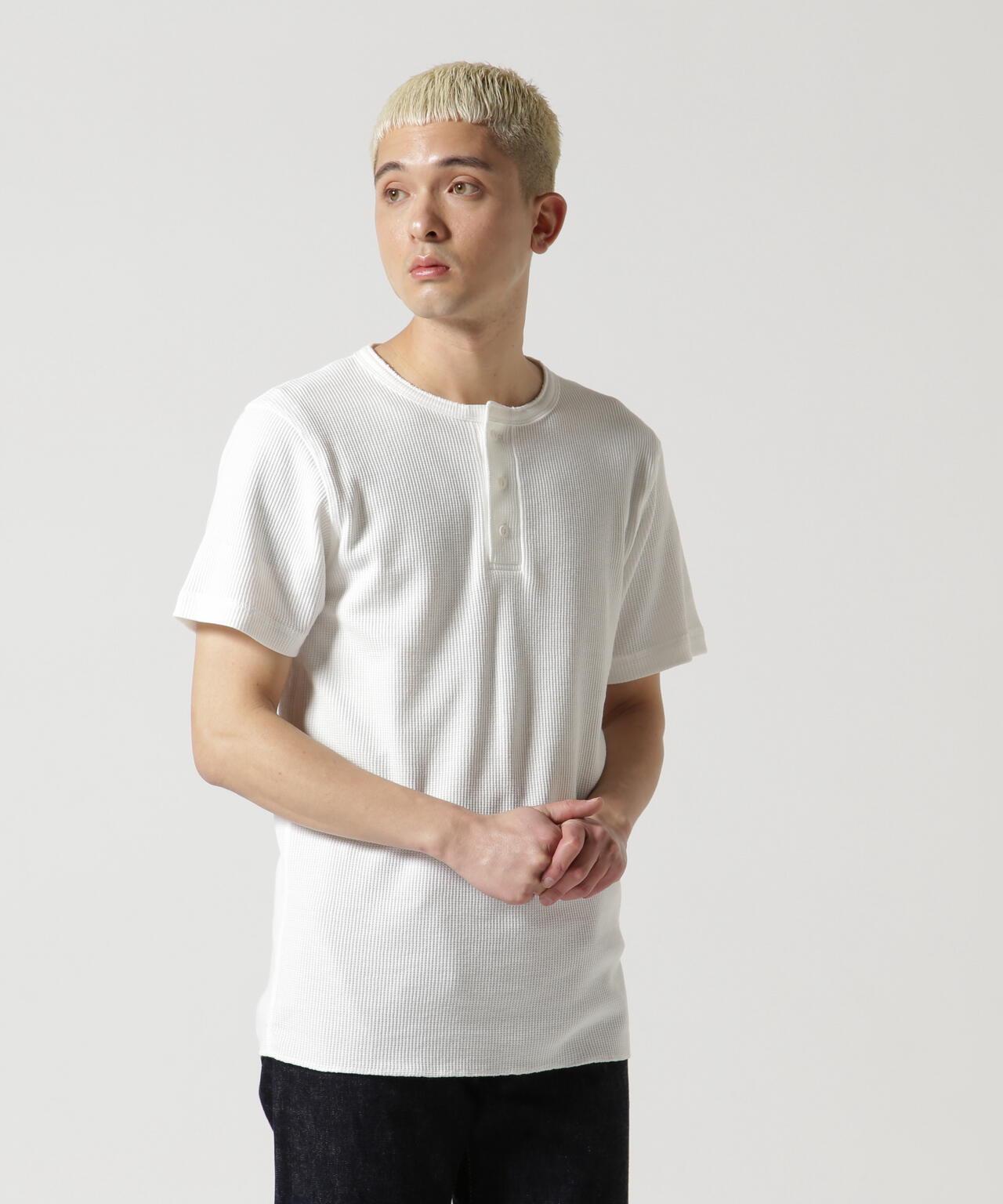 《DAILY/デイリー》 THERMAL HENRY NECK T-SHIRT