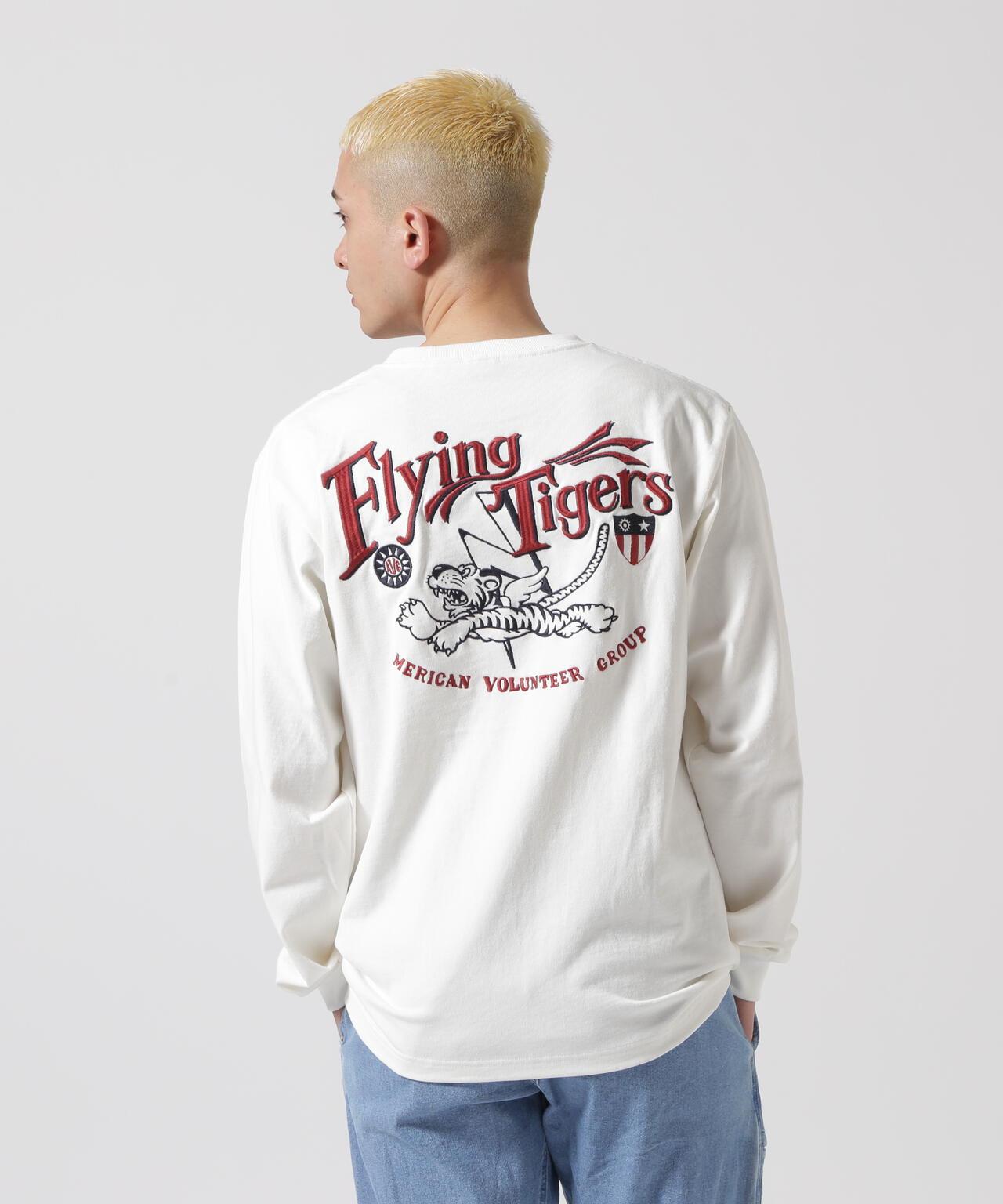 &DEPOT限定 MILITARY MOTIF LONGSLEEVE T-SHIRT