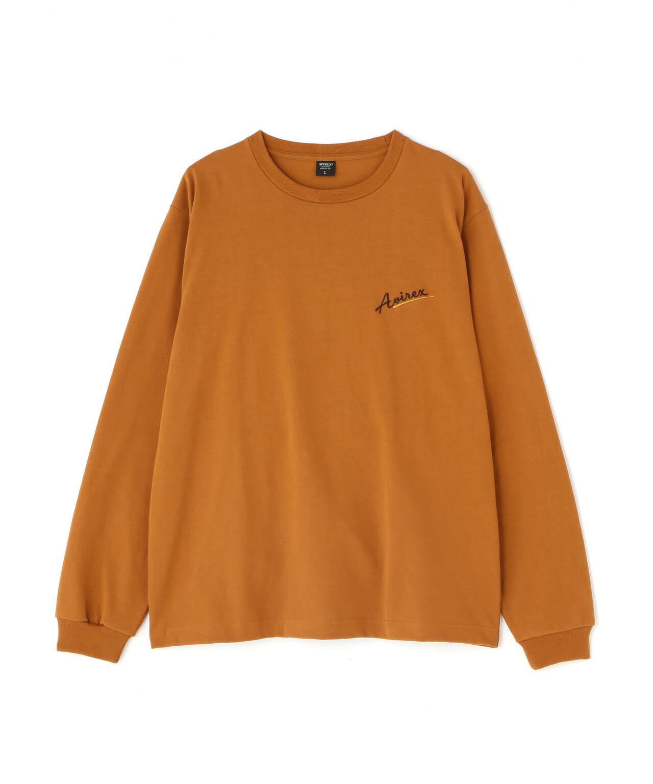 &DEPOT限定 MILITARY MOTIF LONGSLEEVE T-SHIRT