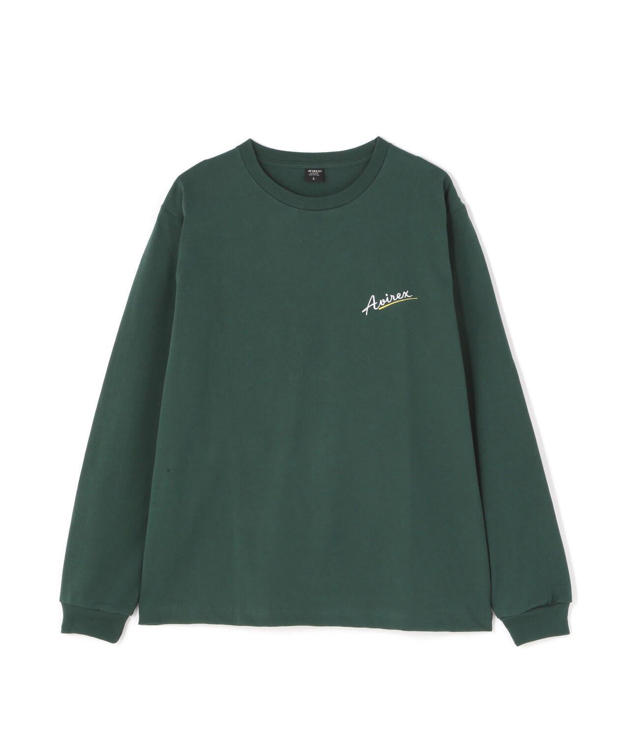 &DEPOT限定 MILITARY MOTIF LONGSLEEVE T-SHIRT