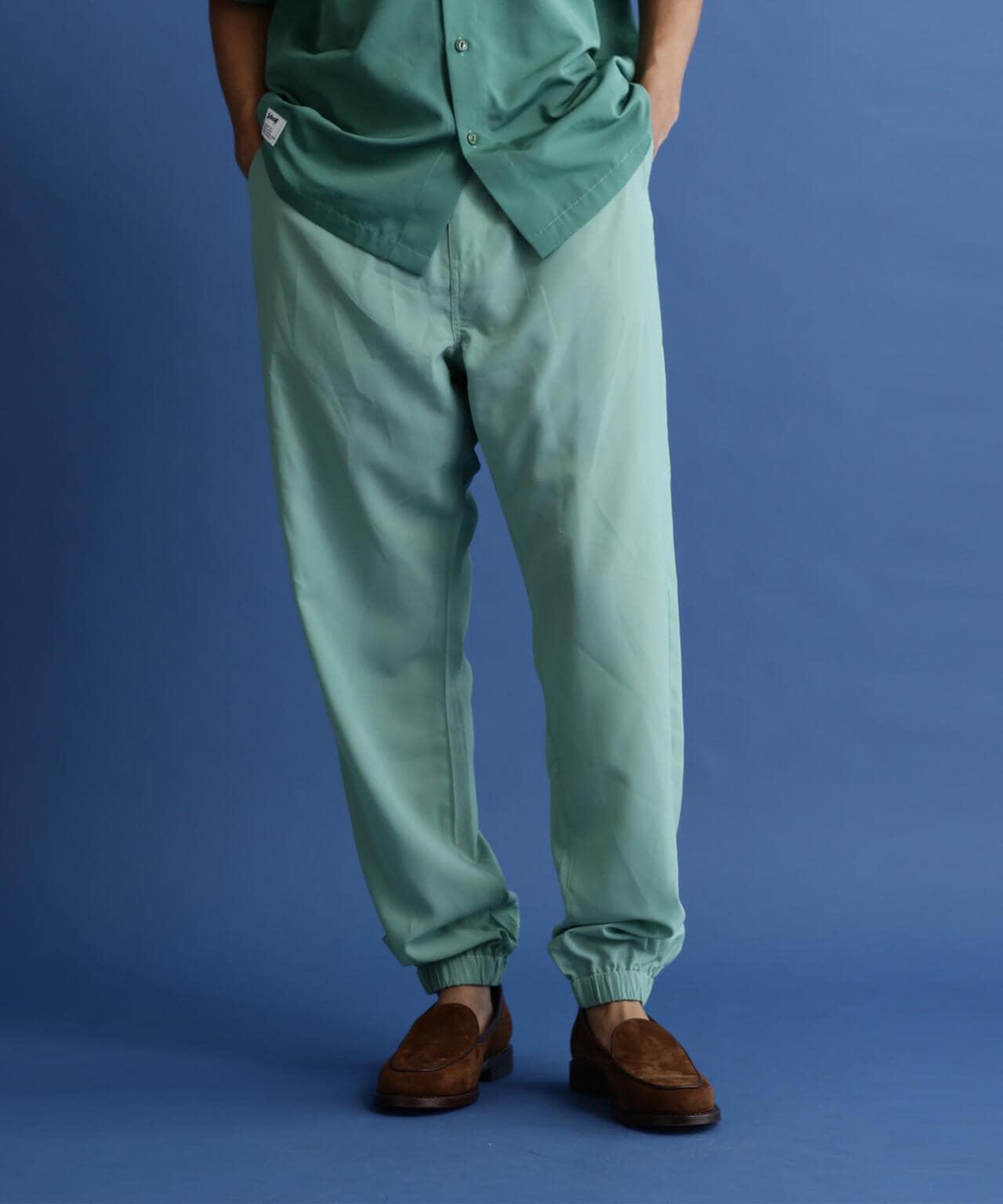 SLUB CHIFFON PANTS/亞麻紗雪紡褲
