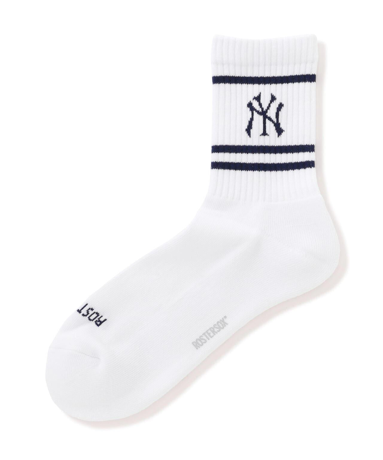 MLB×ROSTER SOX/隊名襪子/MLB-176 MLB 短襪