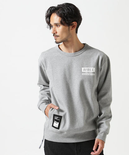 《&DEPOT限定》BONDING CREW NECK SWEAT