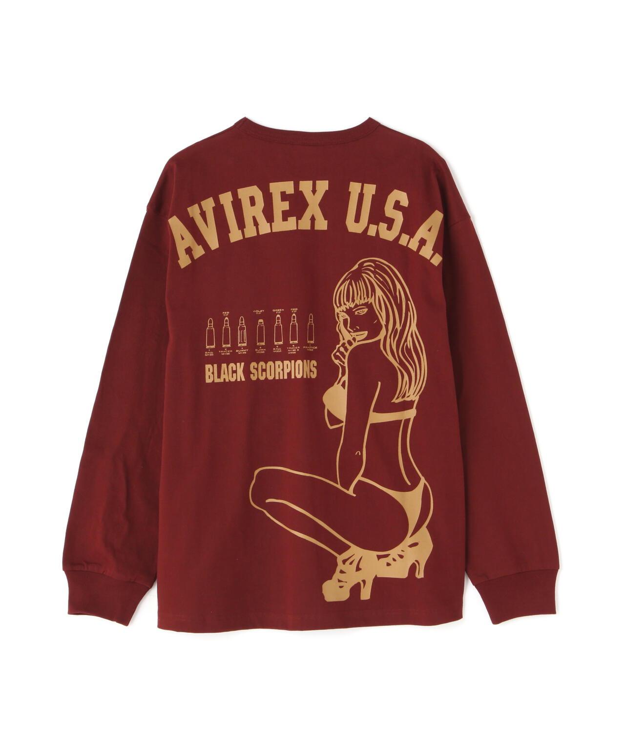 BLACK SCORPIONS LONGSLEEVE T-SHIRT