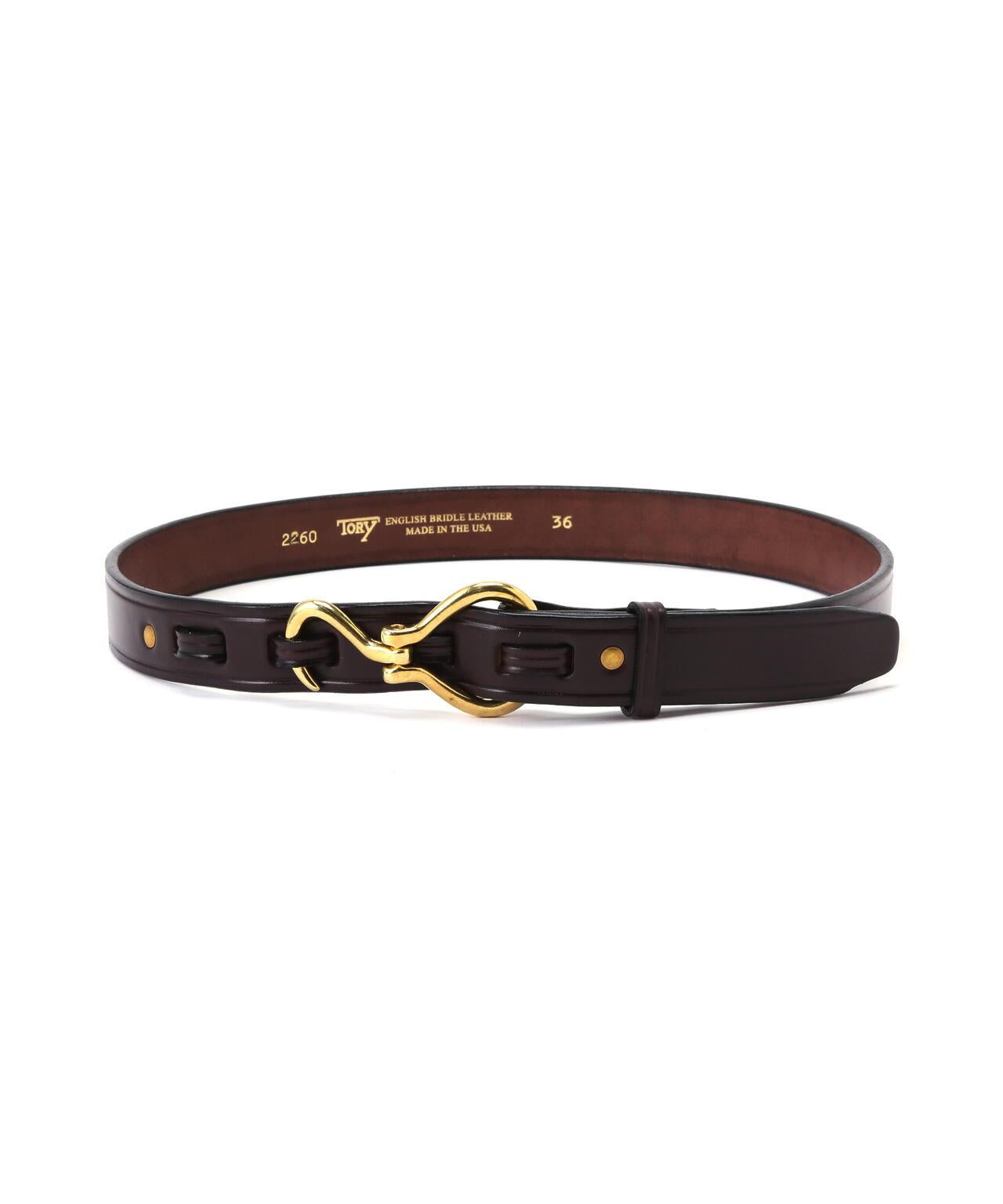 TORY LEATHER HOOF PICK BELT 皮帶