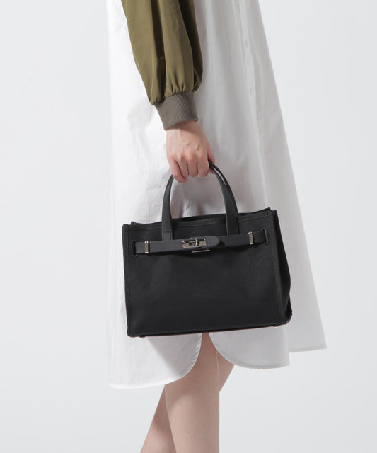 SITA PARANTICA 帆布×皮革 手提包