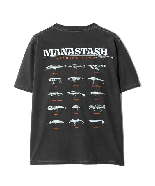 MANASTASH/熔岩礦石圖案T恤