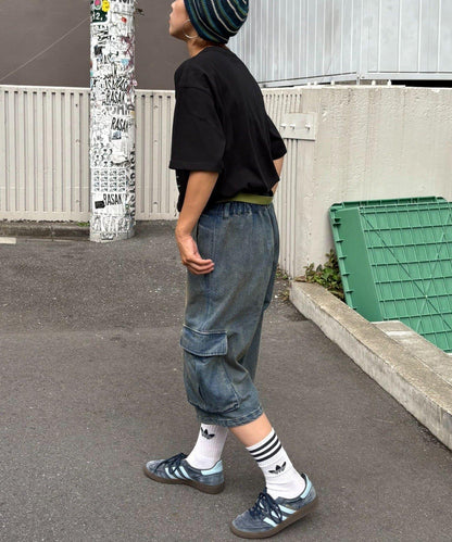 【限定】月球撞擊坑Logo印花T恤