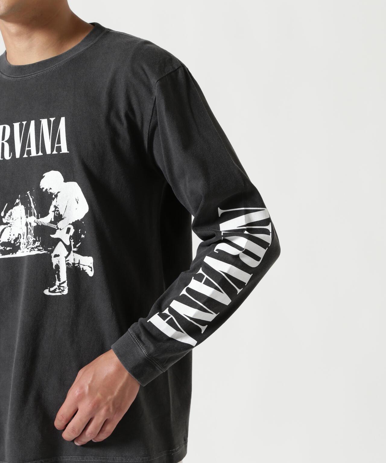 NIRVANA/涅槃/LIVE L/S TEE/聯名長袖T恤