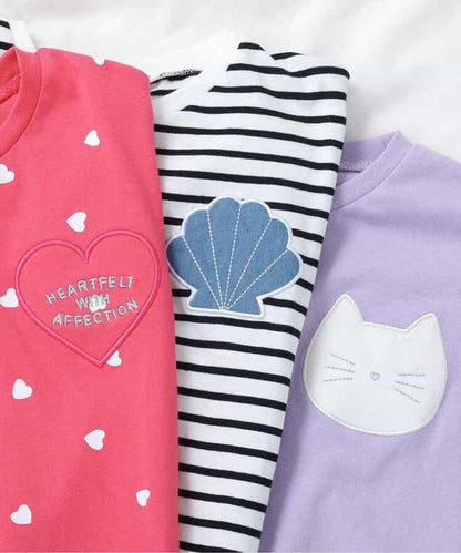 多樣圖案口袋T恤