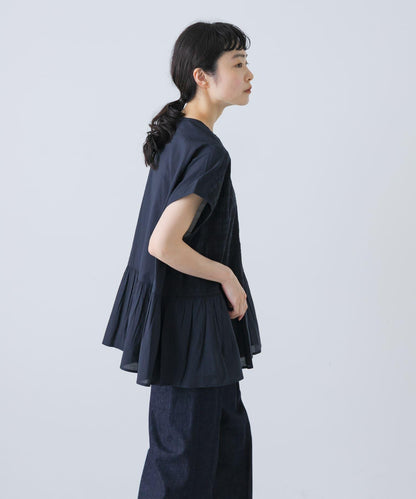 前刺繡法式襯衫