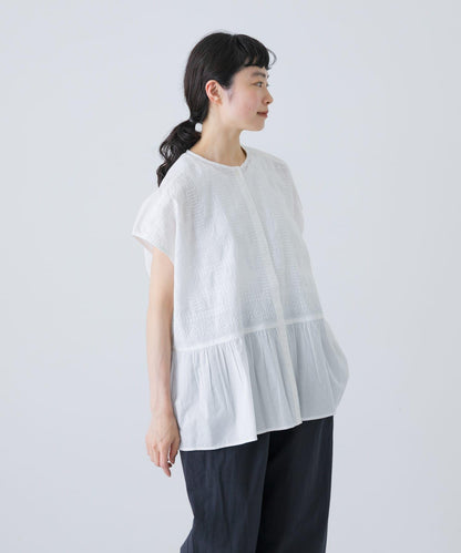 前刺繡法式襯衫