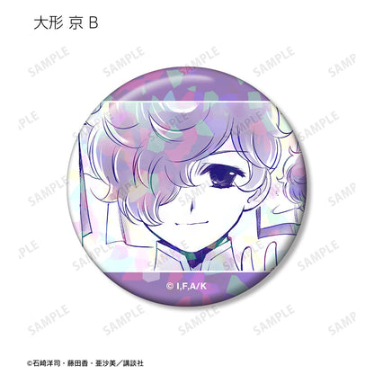 黑魔女大人經過!! 大號 京 hologram罐徽章3個套裝