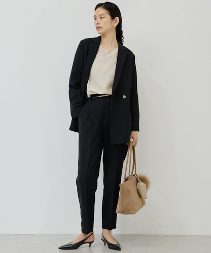 【秋冬素材】運動風錐形褲