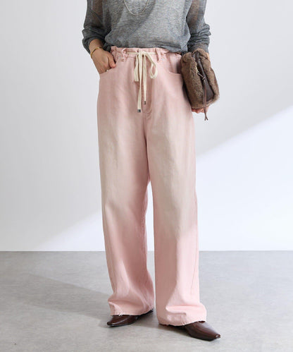 【RIVE DROITE】抽繩休閒長褲