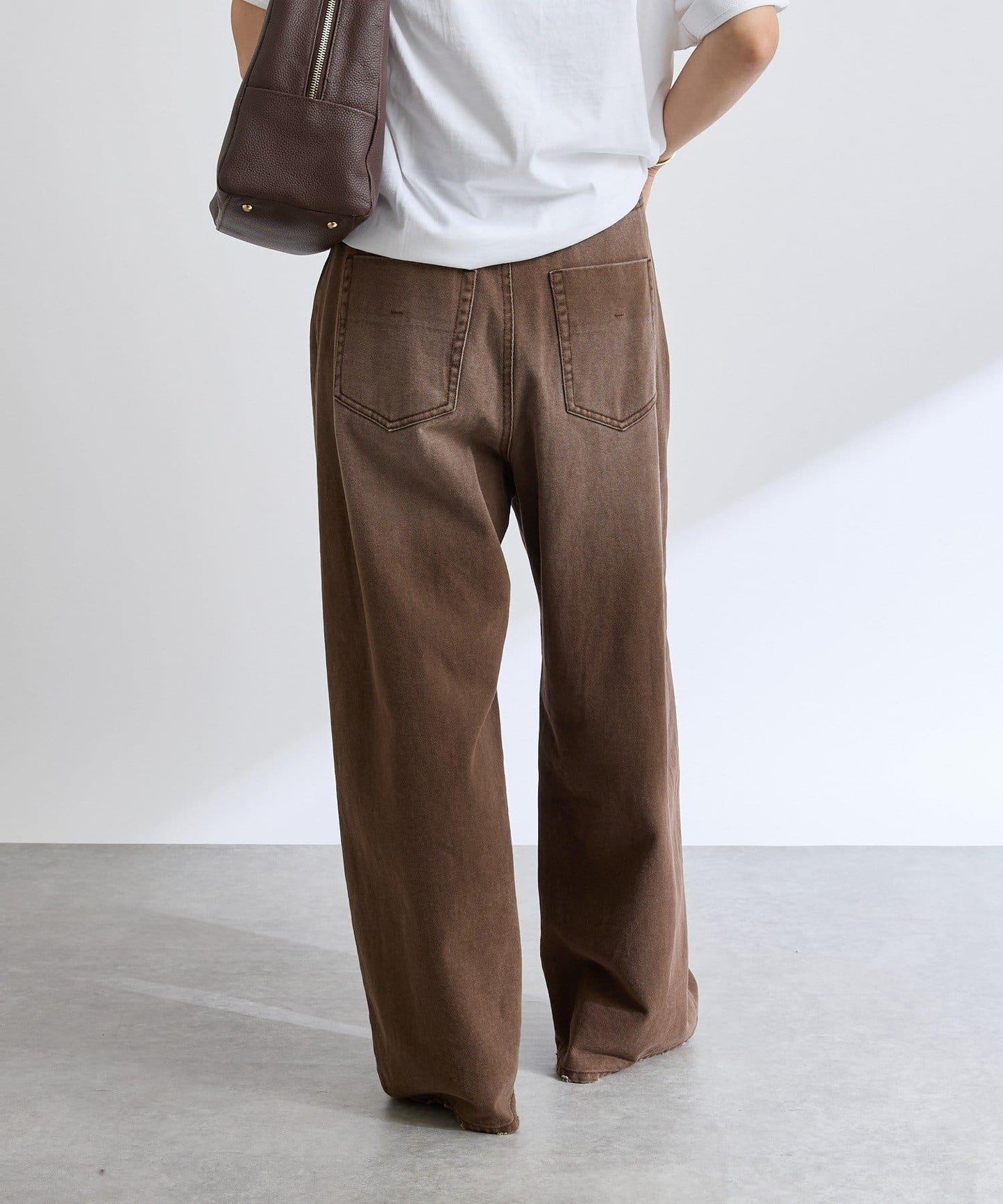 【RIVE DROITE】抽繩休閒長褲