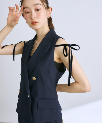 【套裝可·時尚可愛】T/R流行短款馬甲