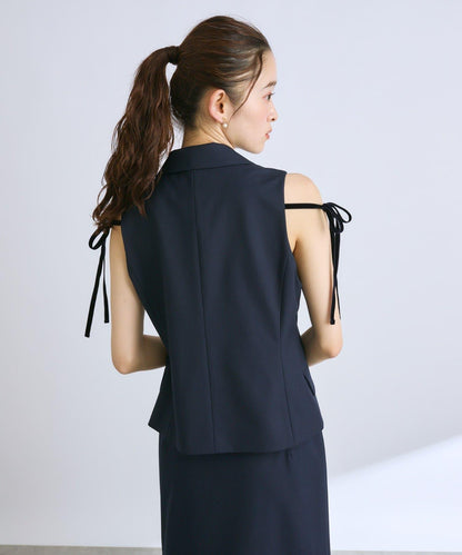 【套裝可·時尚可愛】T/R流行短款馬甲