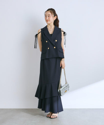 【套裝可·時尚可愛】T/R流行短款馬甲