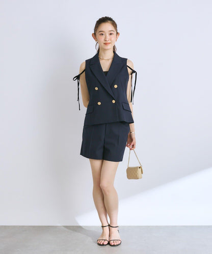 【套裝可·時尚可愛】T/R流行短款馬甲