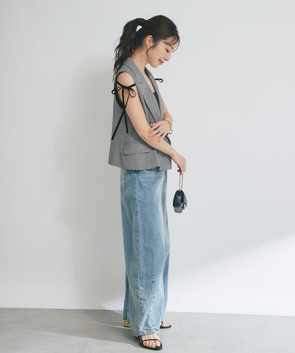 【套裝可·時尚可愛】T/R流行短款馬甲