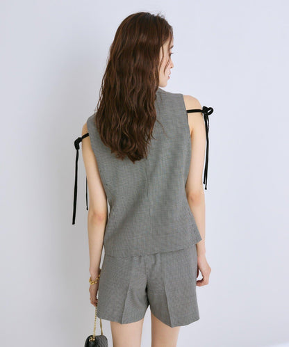 【套裝可·時尚可愛】T/R流行短款馬甲