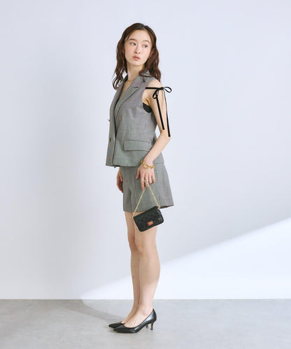 【套裝可·時尚可愛】T/R流行短款馬甲