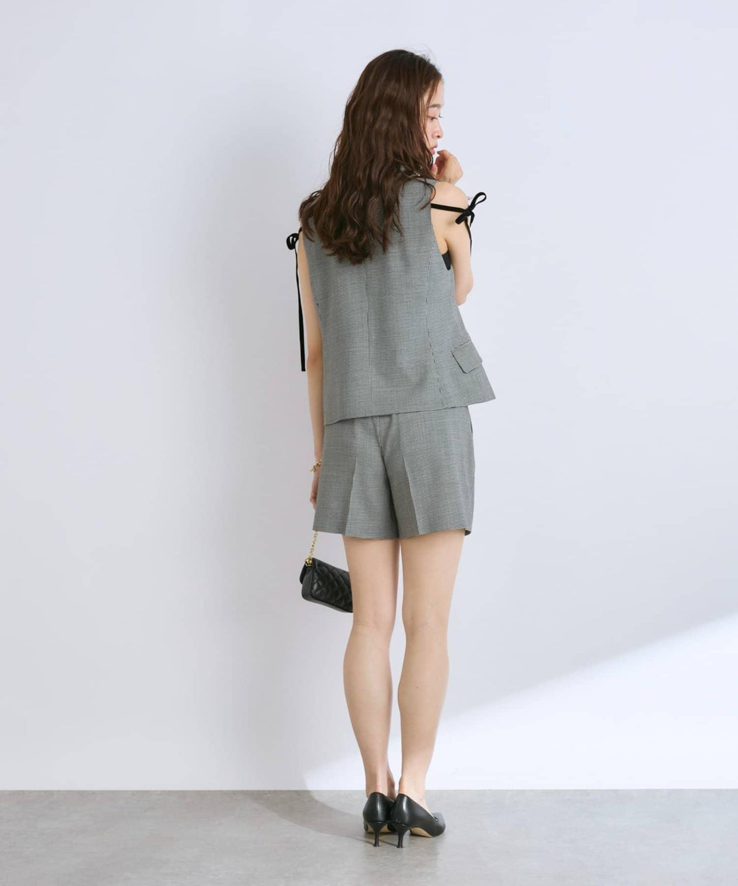 【套裝可·時尚可愛】T/R流行短款馬甲