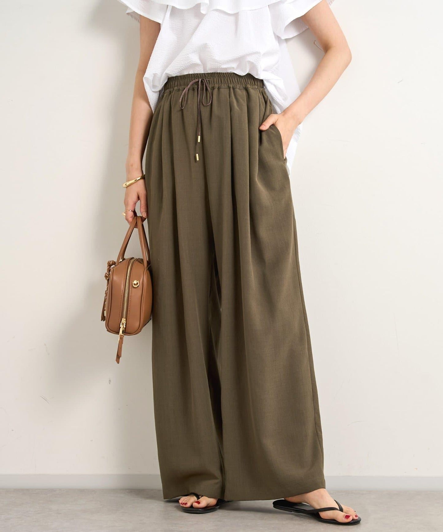 《舒適穿著感》直筒褲