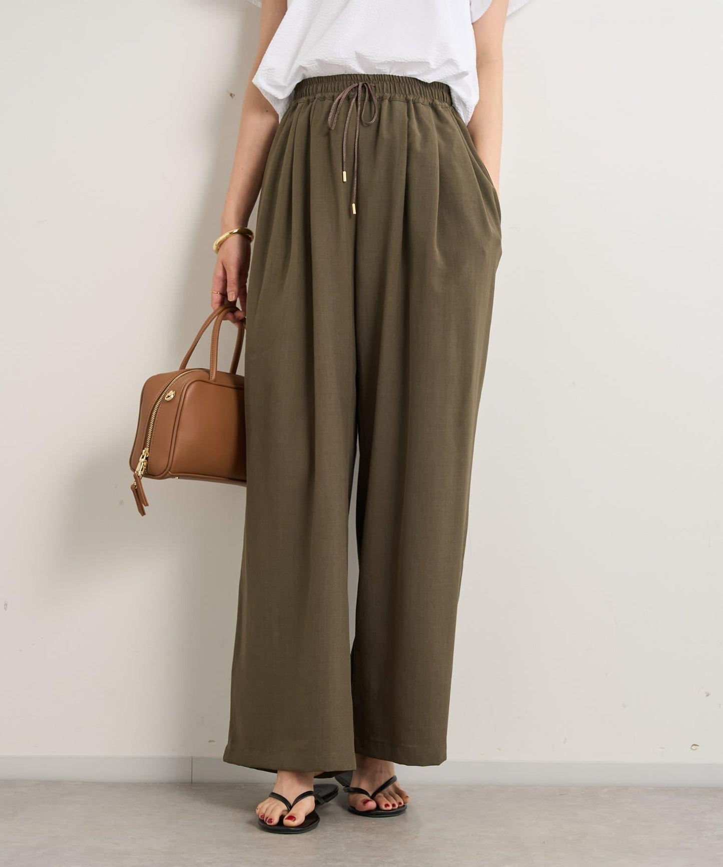 《舒適穿著感》直筒褲