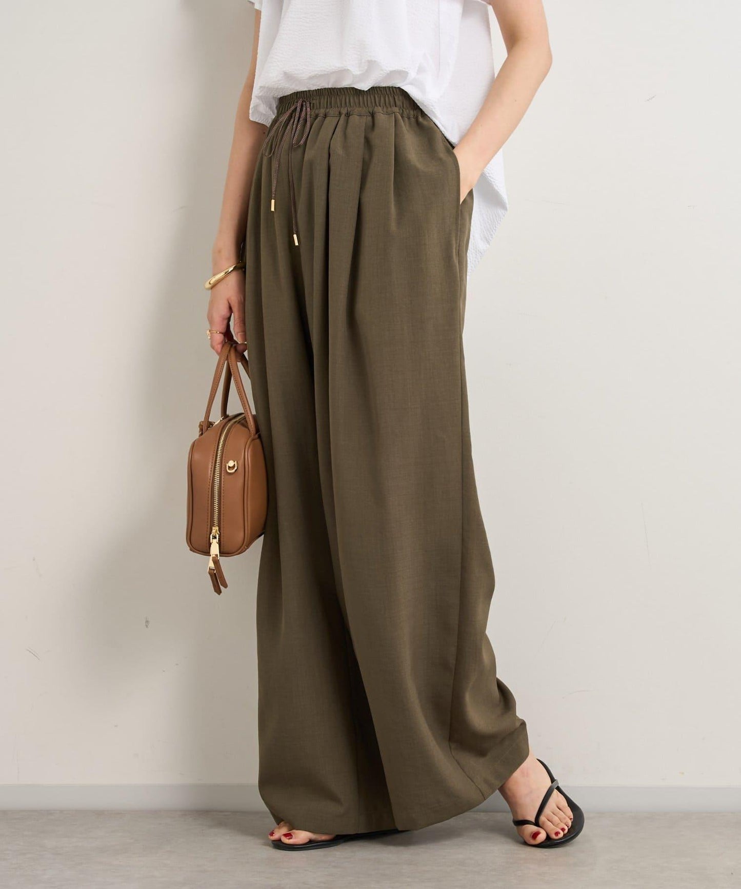 《舒適穿著感》直筒褲