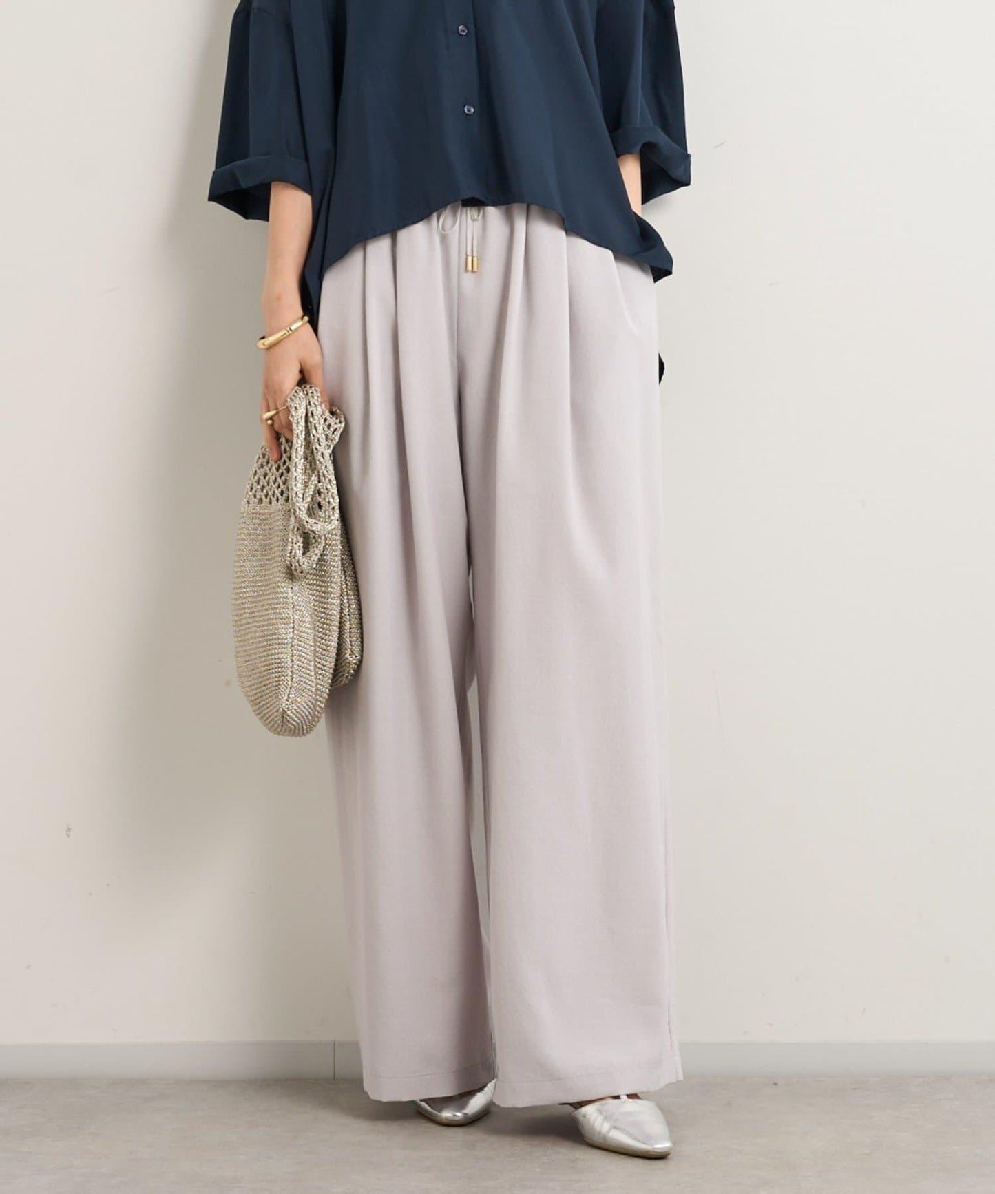 《舒適穿著感》直筒褲