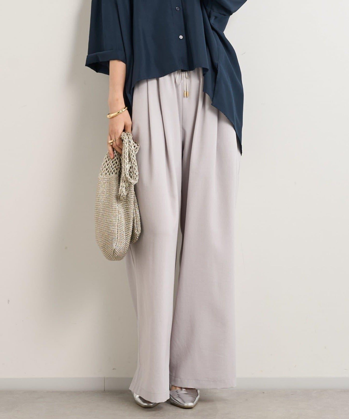 《舒適穿著感》直筒褲