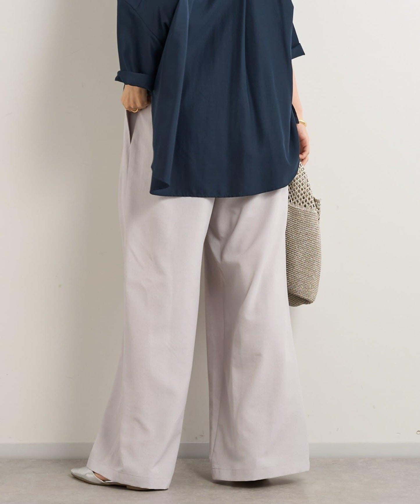 《舒適穿著感》直筒褲