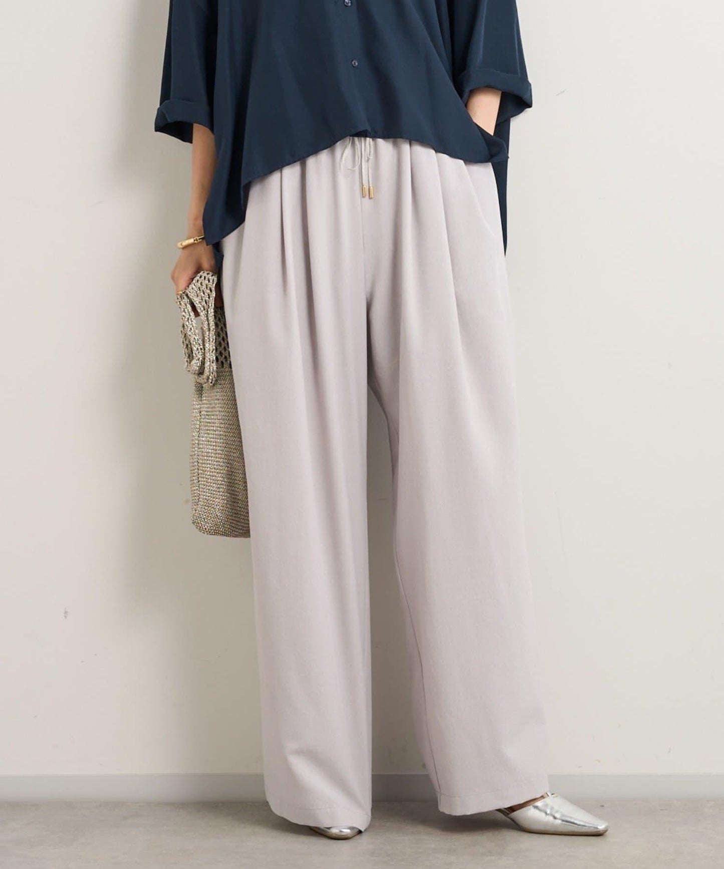 《舒適穿著感》直筒褲