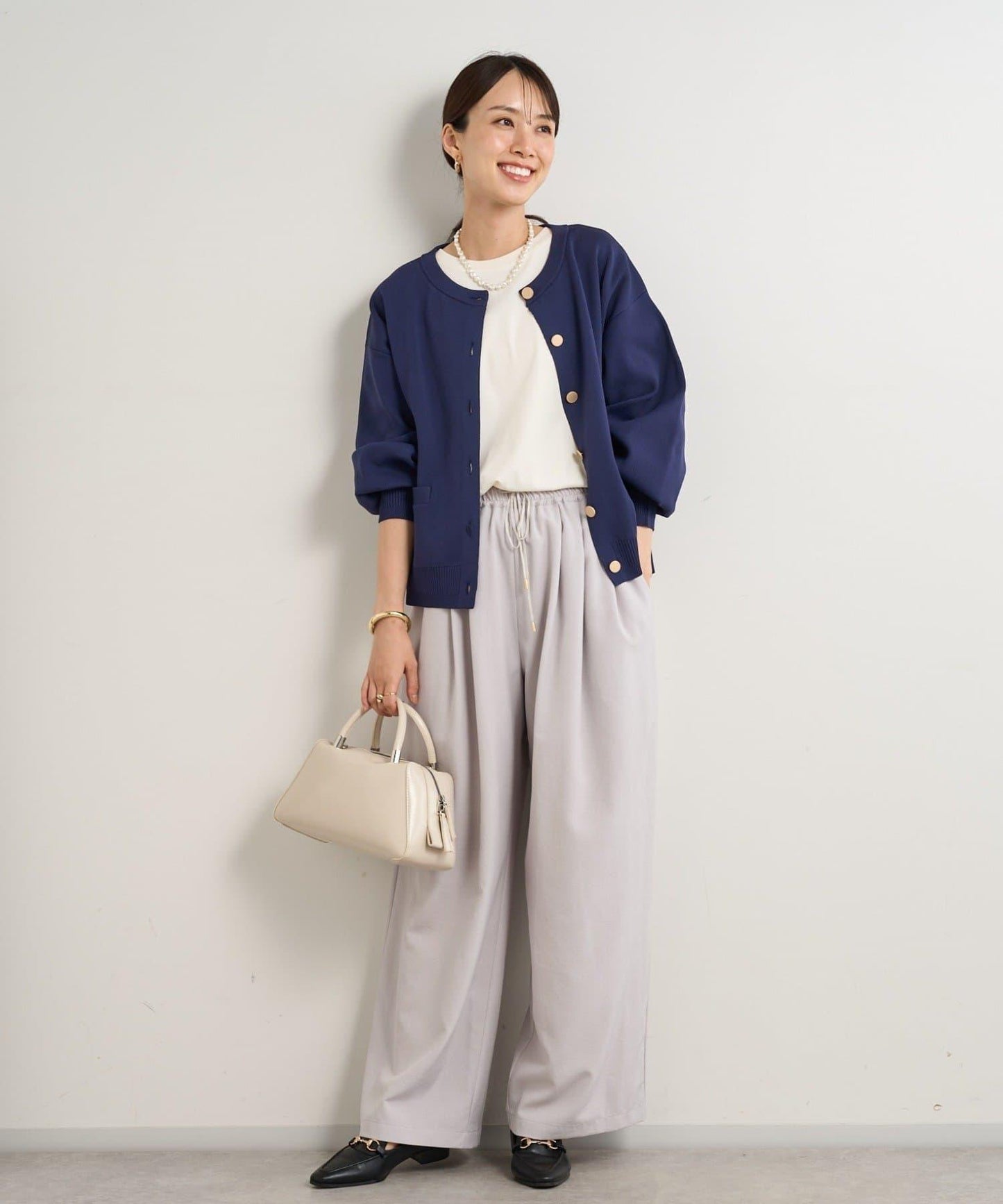 《舒適穿著感》直筒褲