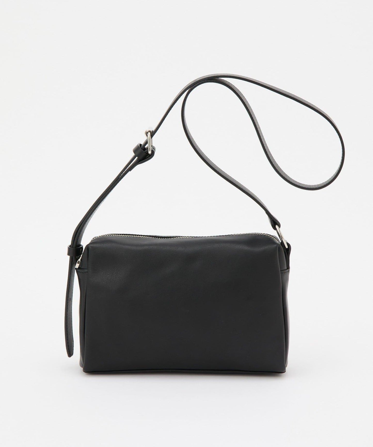 皮革方形肩揹包