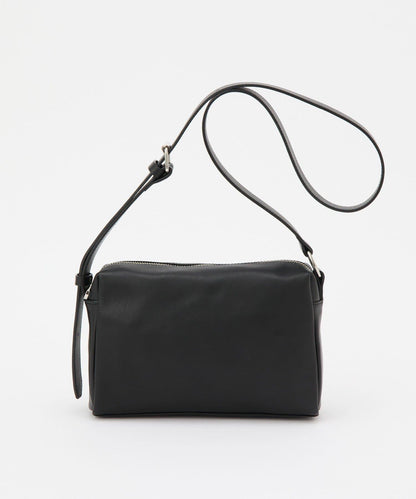 皮革方形肩揹包