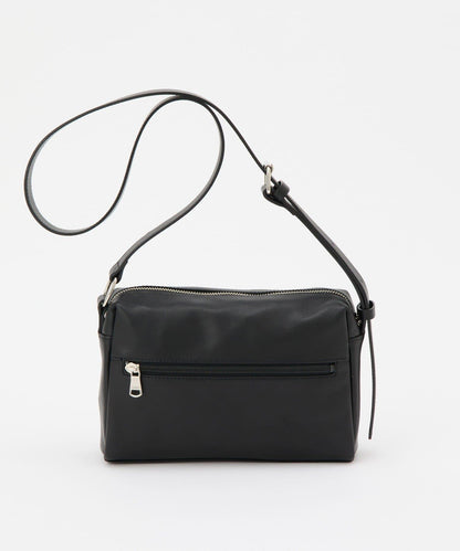 皮革方形肩揹包