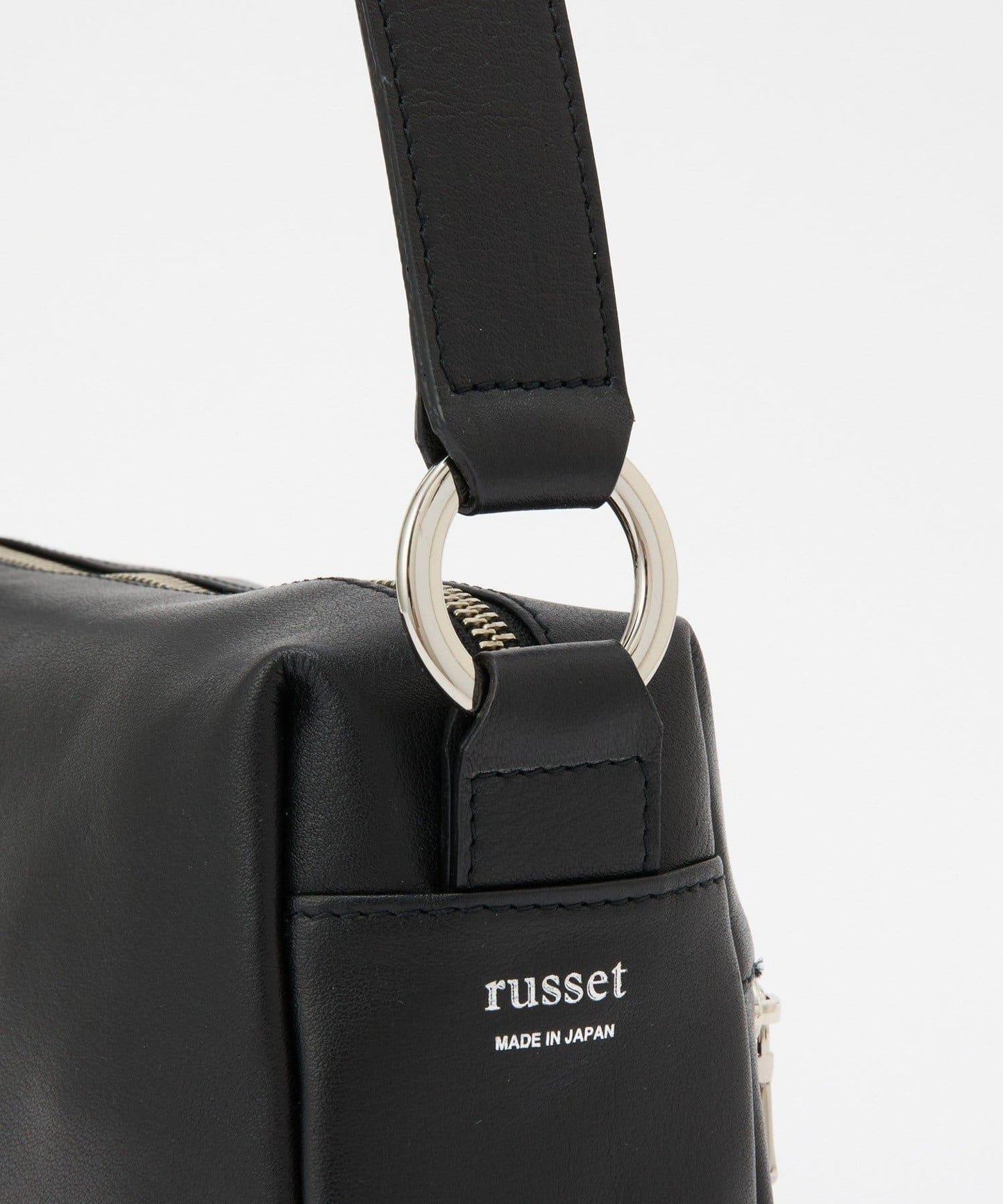 皮革方形肩揹包