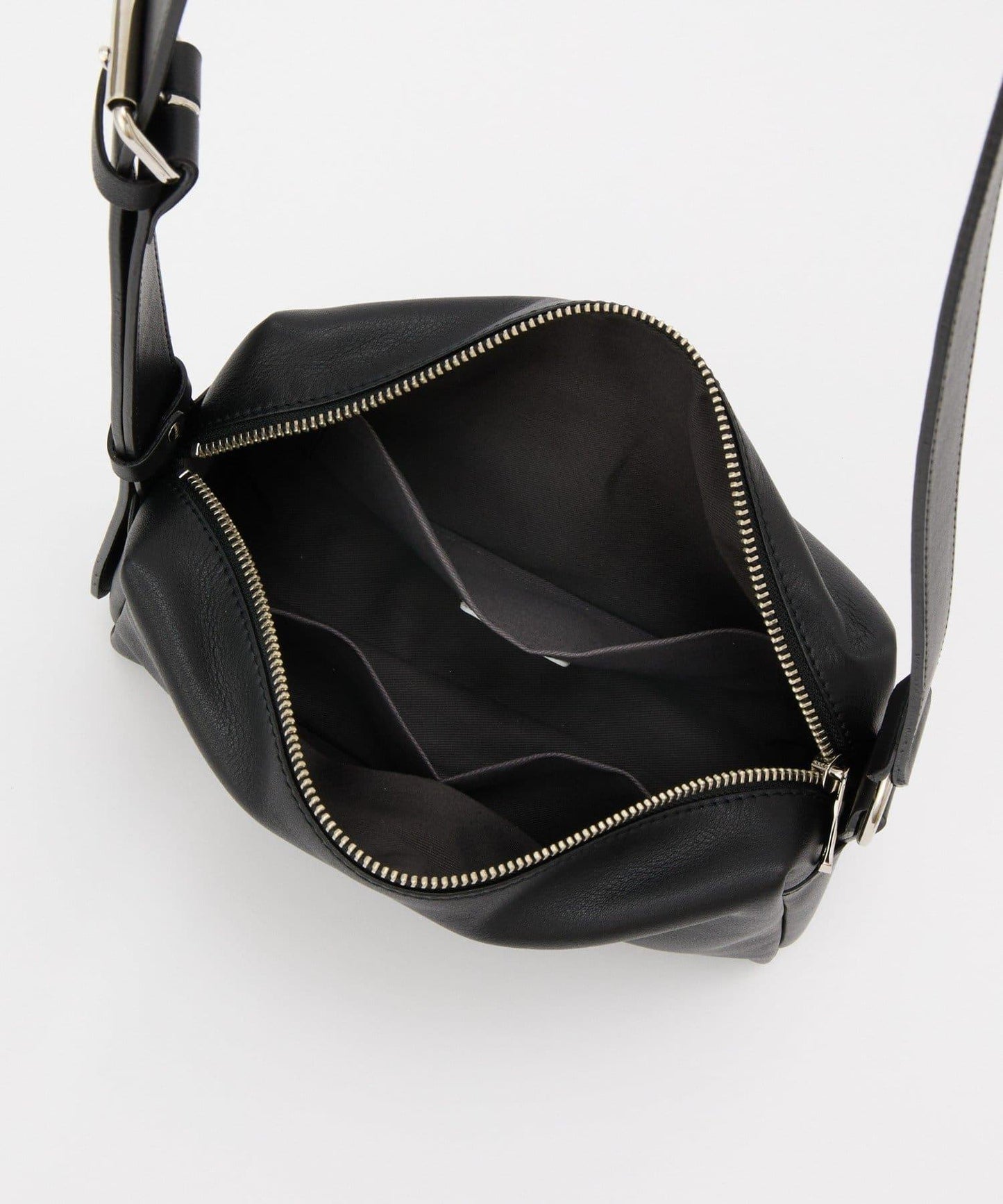 皮革方形肩揹包