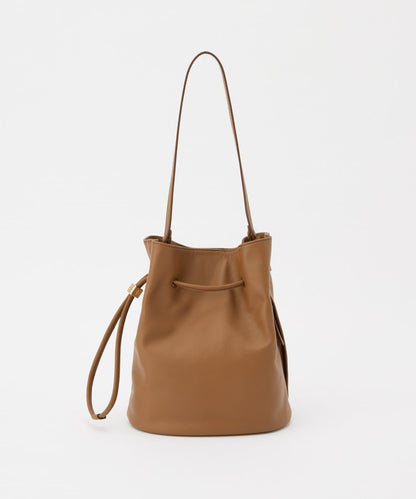 皮革提桶斜挎包