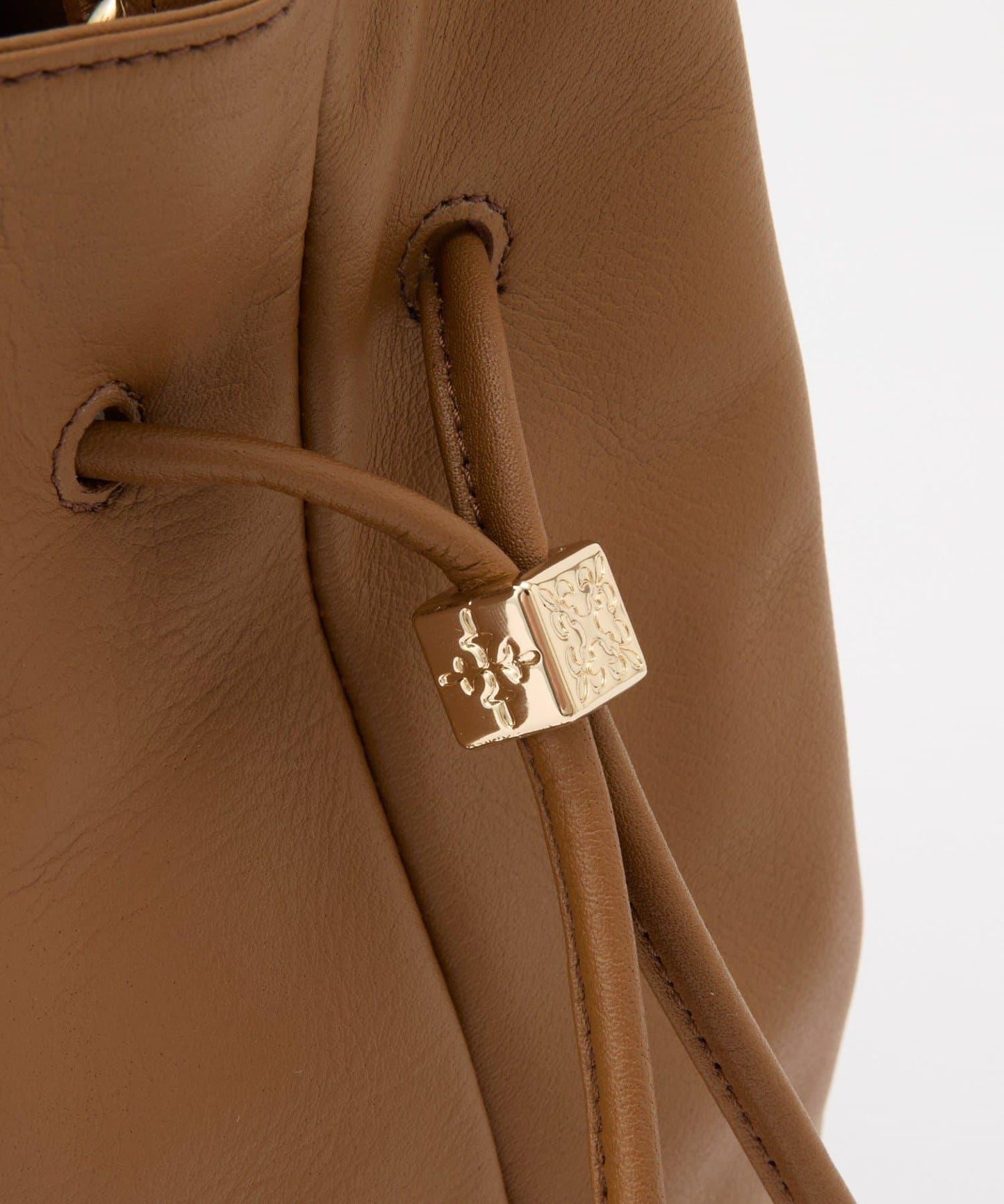 皮革提桶斜挎包