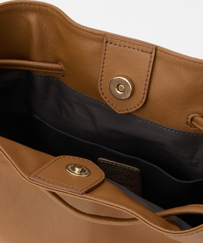 皮革提桶斜挎包