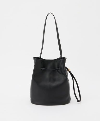 皮革提桶斜挎包