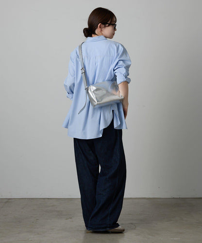 皮革方形肩揹包