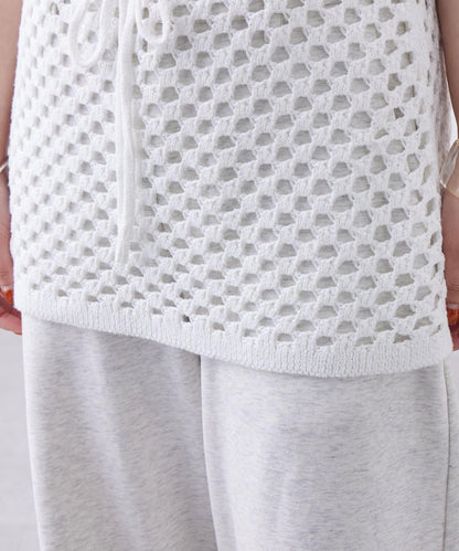 【神秘】方形鉤花迷你裙