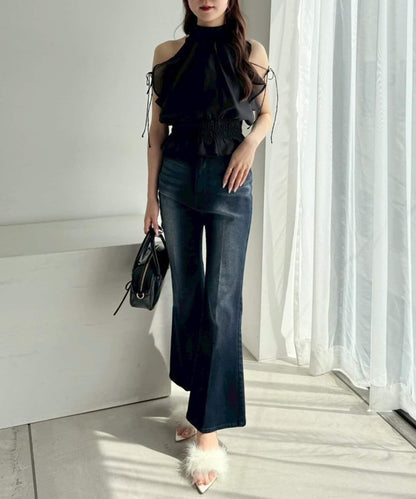 【限定】彈力牛仔褲