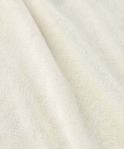 【KAZUMI監修】絨面蕾絲方領T恤